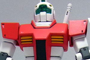 ガンプラHGUCジムを漂白で塗装（その1）