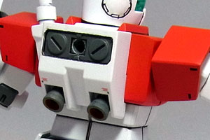 ガンプラHGUCジムを漂白で塗装（その3）
