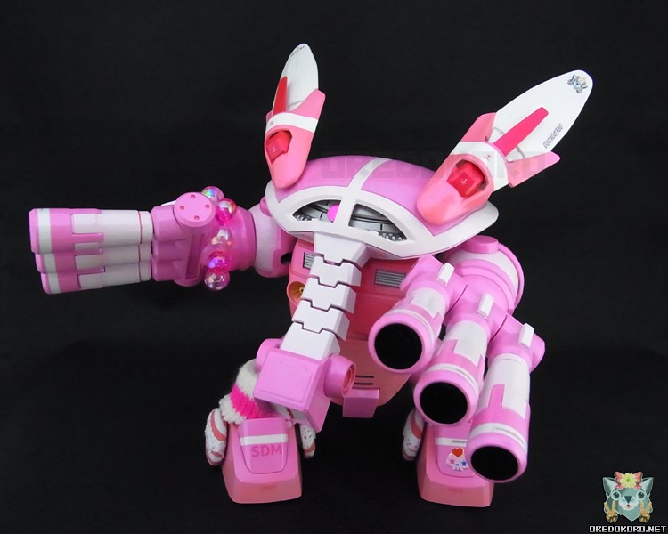 ガンプラHGUCジュアッグをピンクで塗装（その1）