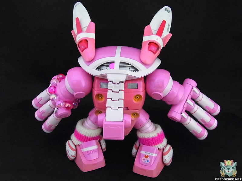 ガンプラHGUCジュアッグをピンクで塗装（その5）