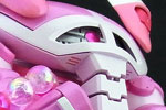 ガンプラのHGUC ジュアッグをピンクで塗装