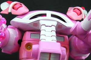 ガンプラHGUCジュアッグをピンクで塗装（その2）