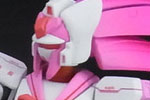 ガンプラのHGFC ノーベルガンダムをピンクで塗装