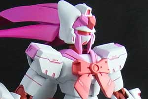 ガンプラHGFCノーベルガンダムをピンクで塗装（その1）