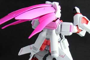 ガンプラHGFCノーベルガンダムをピンクで塗装（その2）
