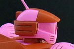 バイファムの1/144 ラウンドバーニアンをピンクで塗装