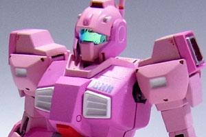 ガンプラHGUCネモをピンクで塗装（その1）