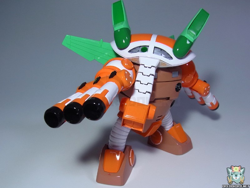 ガンプラHGUCジュアッグをオレンジで塗装（その2）