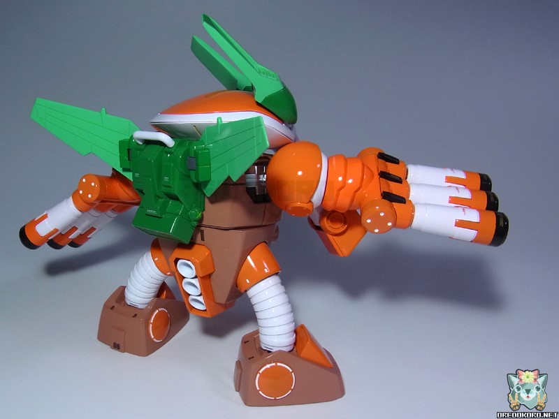 ガンプラHGUCジュアッグをオレンジで塗装（その3）