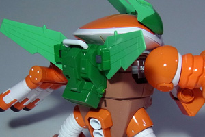 ガンプラHGUCジュアッグをオレンジで塗装（その3）