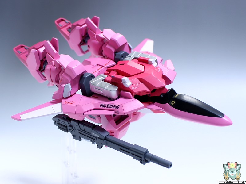 ガンプラBB戦士デルタプラスをピンクで塗装（その4）