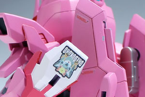 ガンプラBB戦士デルタプラスをピンクで塗装（その2）