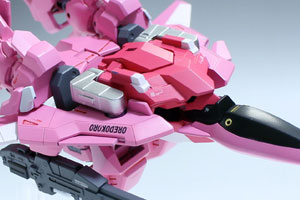 ガンプラBB戦士デルタプラスをピンクで塗装（その4）