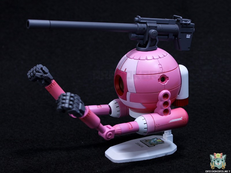 ガンプラHGUCボールをピンクで塗装（その2）