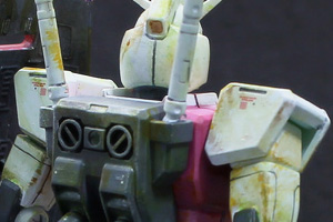 ガンプラFGガンダムをピンクで塗装（その2）