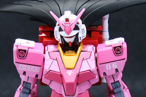 ガンプラHGUCミキシングをピンクで塗装（その1）