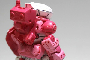 コンバージグリモアをピンクで塗装（その2）