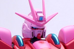 ガンプラのHGBF ビルドバーニングガンダムをピンクで塗装