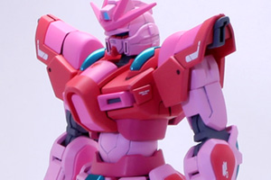 ガンプラHGBFビルドバーニングガンダムをピンクで塗装（その2）