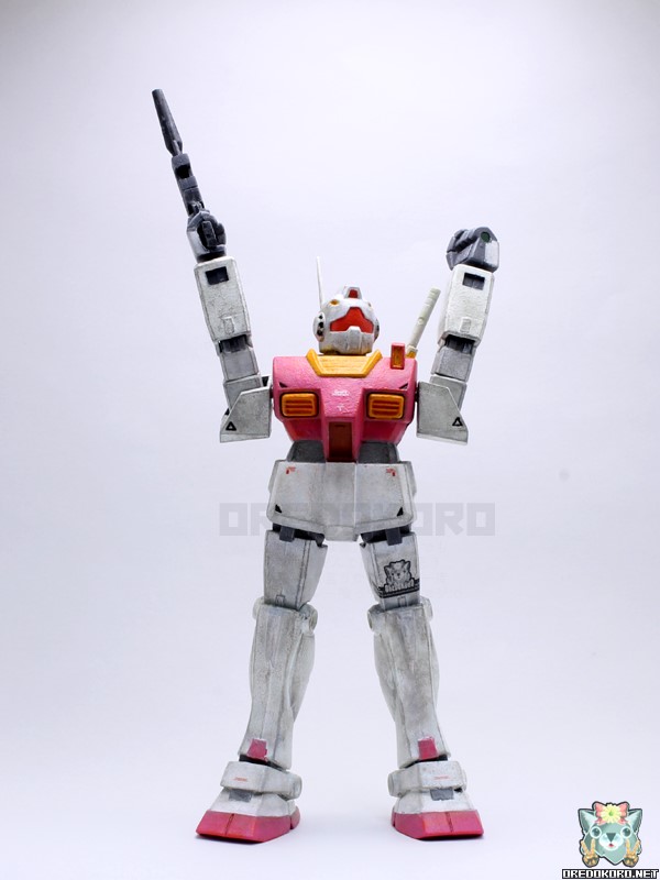 ガンプラ旧キット 1/144ジムⅡをピンクで塗装（その5）