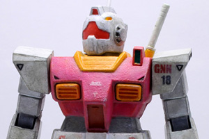 ガンプラ旧キット 1/144ジムⅡをピンクで塗装（その1）