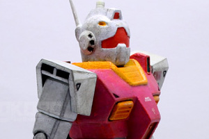 ガンプラ旧キット 1/144ジムⅡをピンクで塗装（その2）