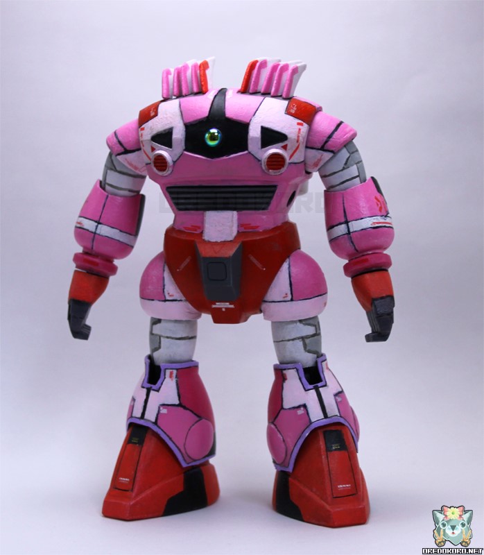 ガンプラ旧キット 1/144ゾゴックをピンクで塗装（その1）