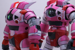ガンプラ旧キット 1/144ゾゴックをピンクで塗装（その3）